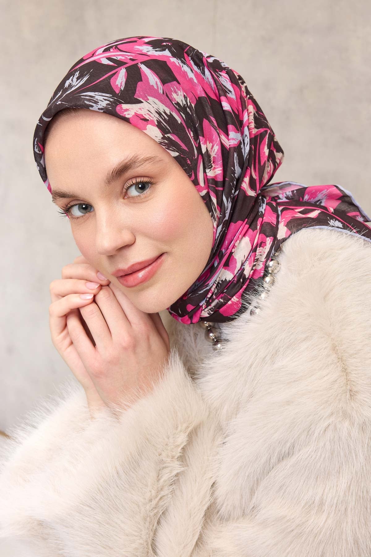 Silk Home Soft Eşarp 73117-01 - İthalesarponline.com - Soft Eşarp - Silk Home