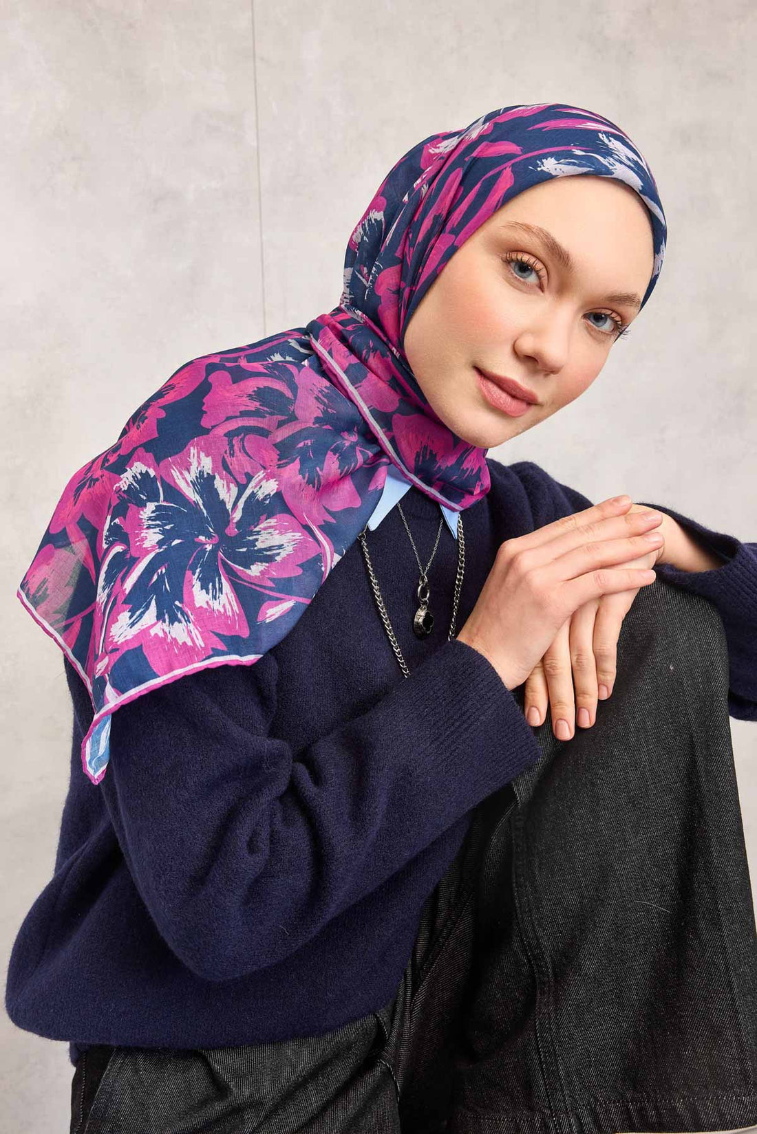 Silk Home Soft Eşarp 73117-02 - İthalesarponline.com - Soft Eşarp - Silk Home