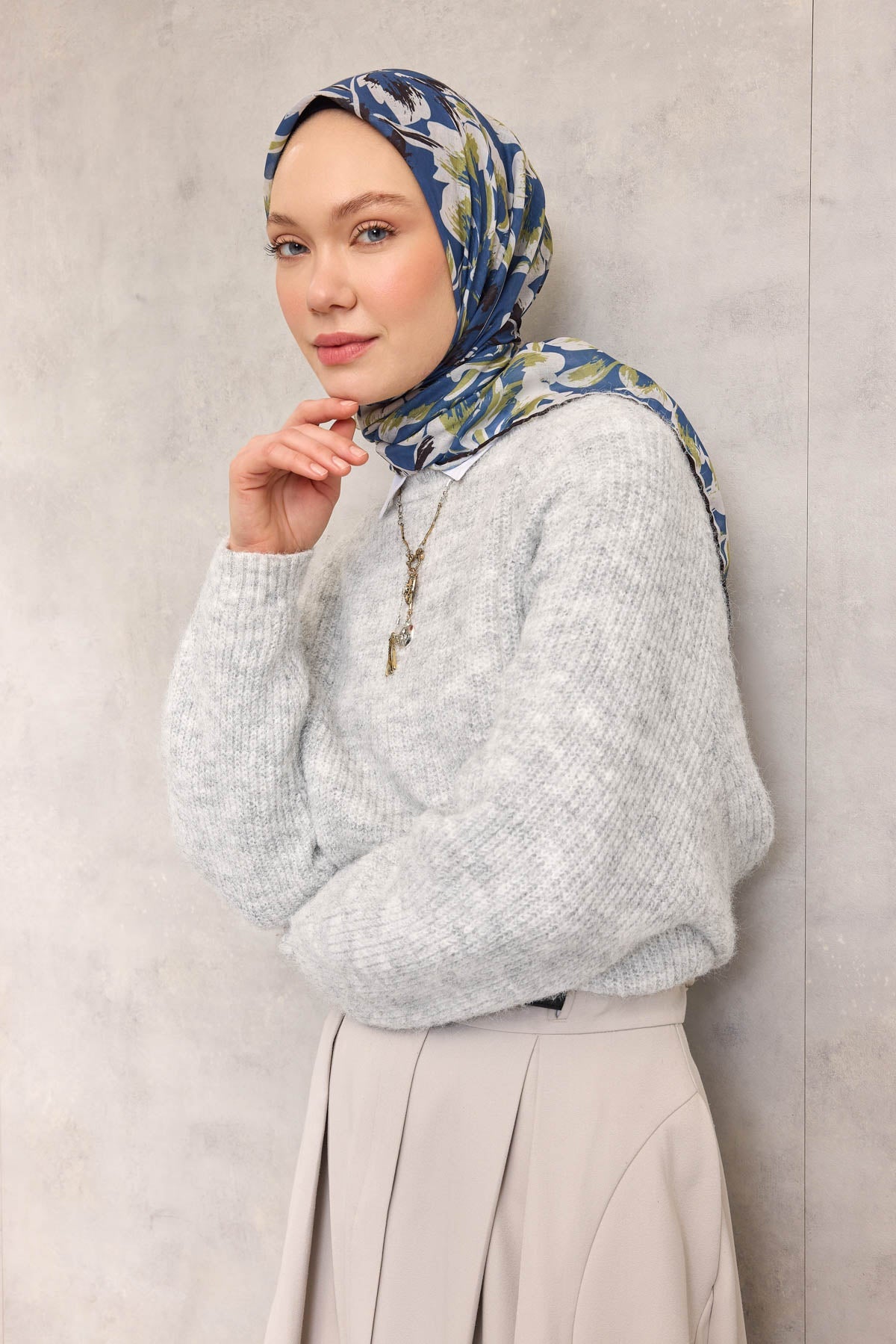 Silk Home Soft Eşarp 73117-11 - İthalesarponline.com - Soft Eşarp - Silk Home