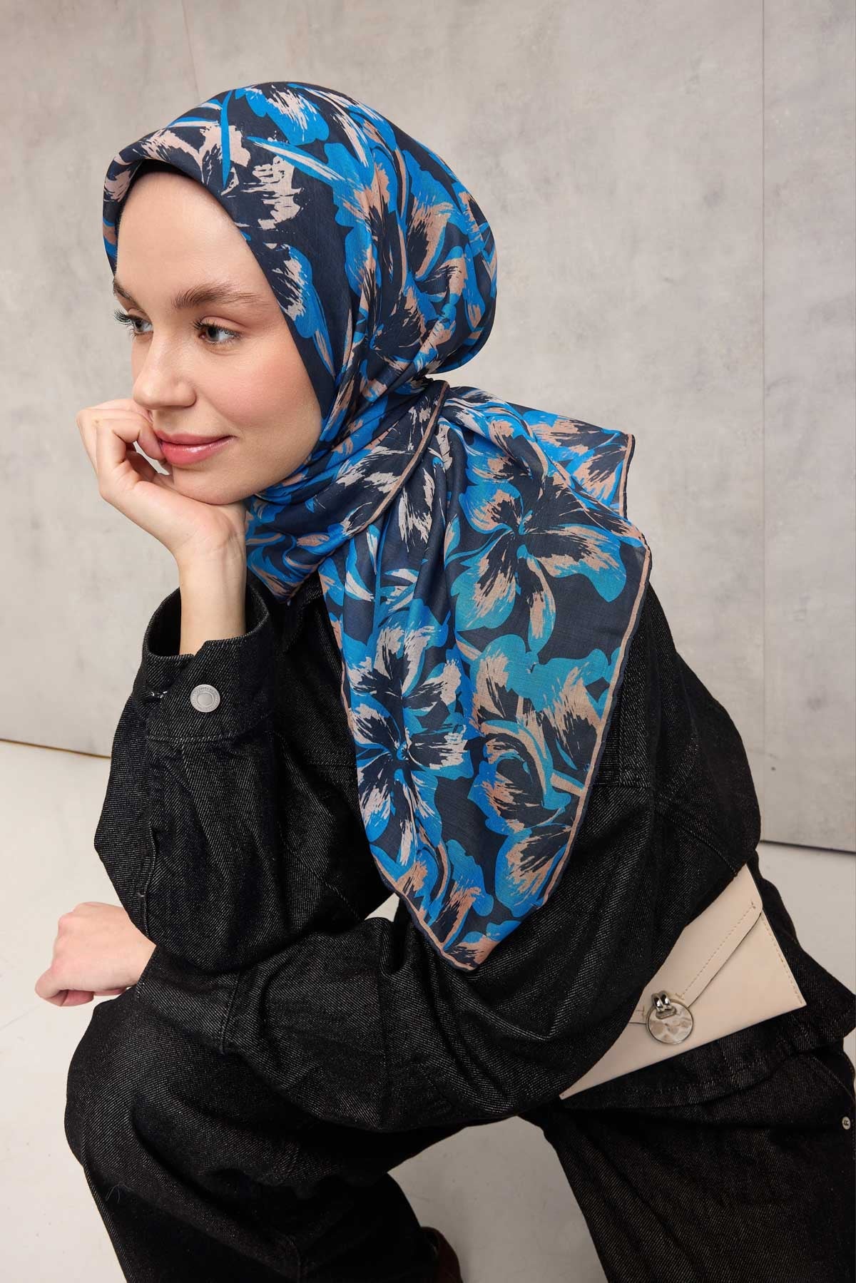 Silk Home Soft Eşarp 73117-12 - İthalesarponline.com - Soft Eşarp - Silk Home
