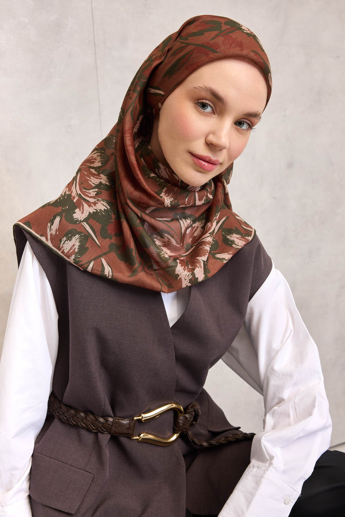 Silk Home Soft Eşarp 73117-16 - İthalesarponline.com - Soft Eşarp - Silk Home