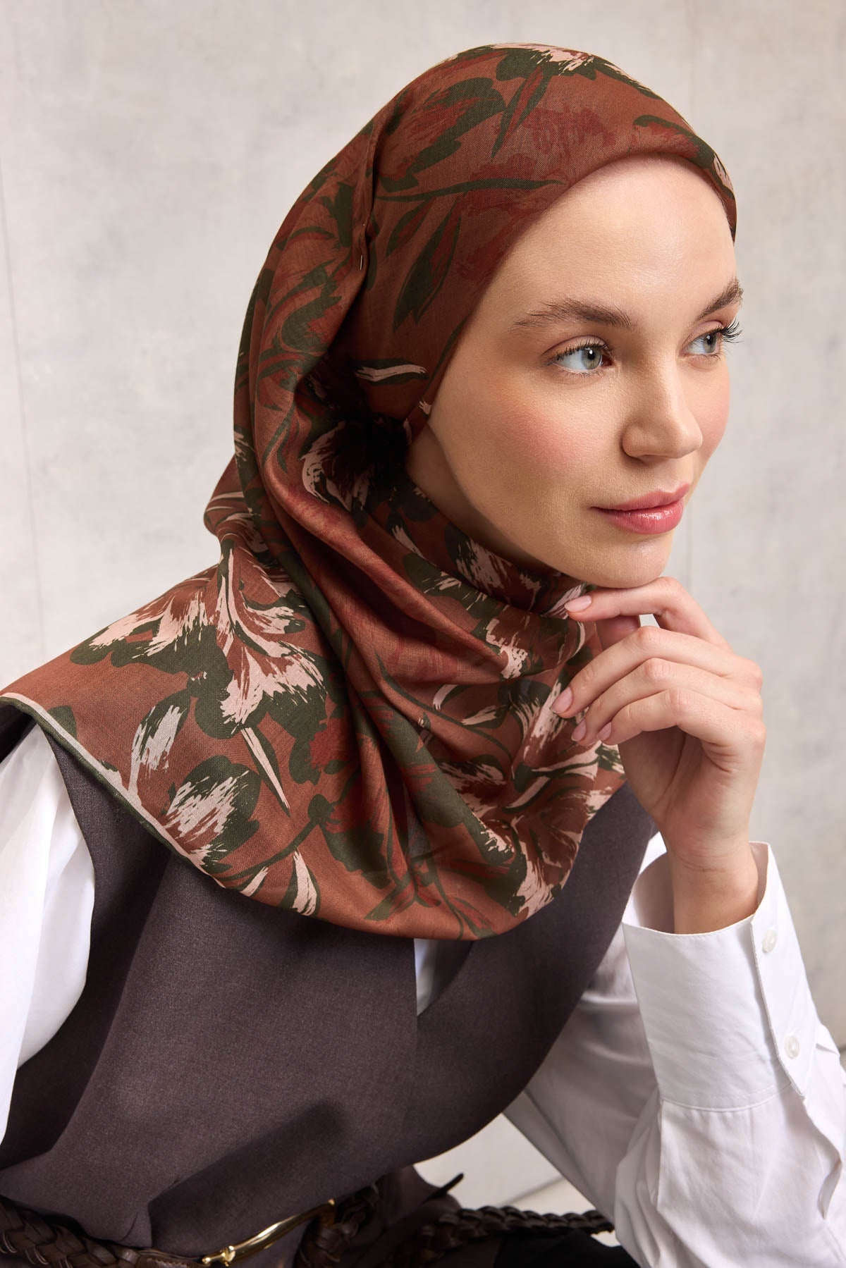 Silk Home Soft Eşarp 73117-16 - İthalesarponline.com - Soft Eşarp - Silk Home