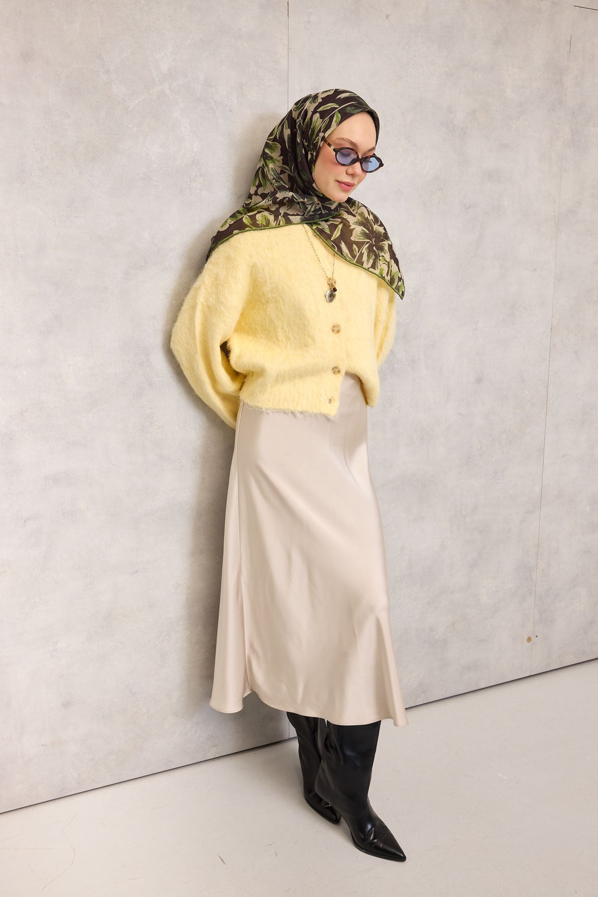 Silk Home Soft Eşarp 73117-17 - İthalesarponline.com - Soft Eşarp - Silk Home