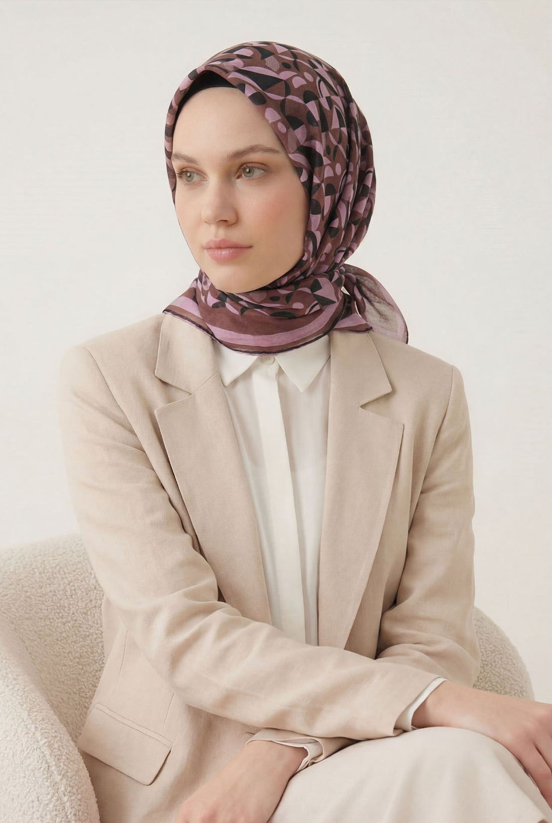 Silk Home Soft Eşarp 73118-02 - İthalesarponline.com - Soft Eşarp - Silk Home