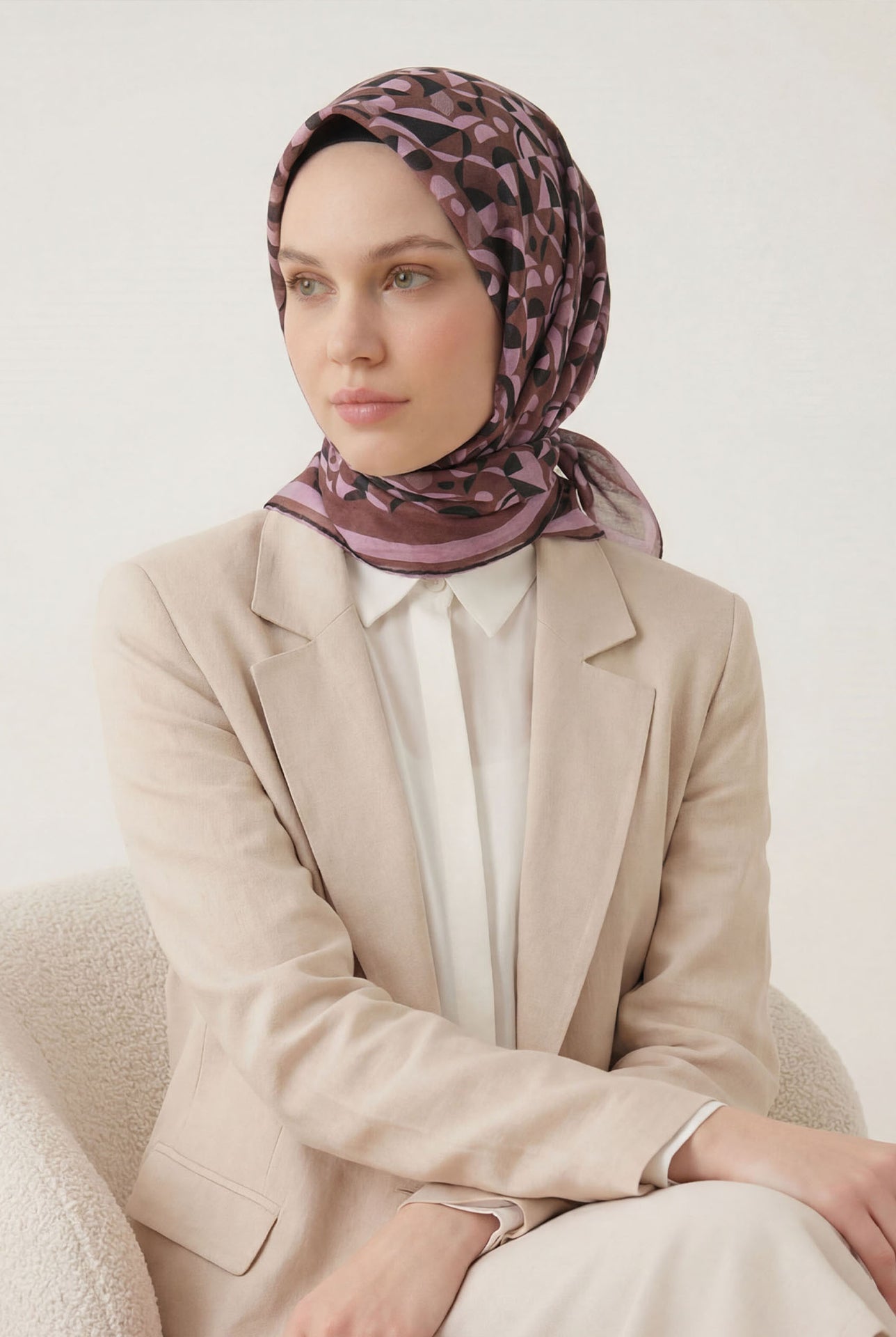 Silk Home Soft Eşarp 73118-02 - İthalesarponline.com - Soft Eşarp - Silk Home