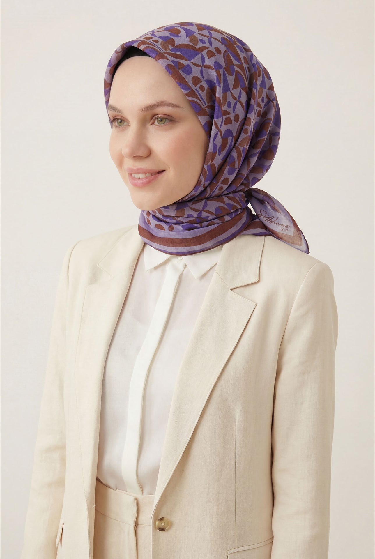 Silk Home Soft Eşarp 73118-03 - İthalesarponline.com - Soft Eşarp - Silk Home