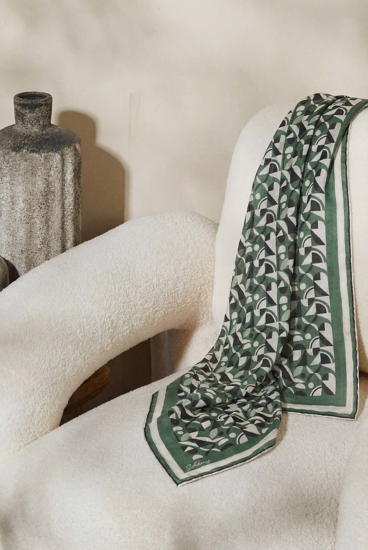 Silk Home Soft Eşarp 73118-12 - İthalesarponline.com - Soft Eşarp - Silk Home