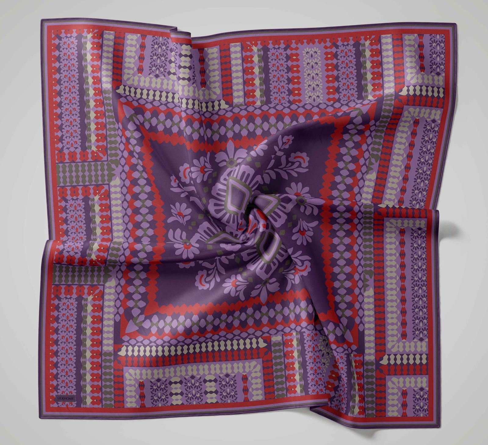 Silk Home Soft Eşarp 73043-02 - İthalesarponline.com - Soft Eşarp - Silk Home