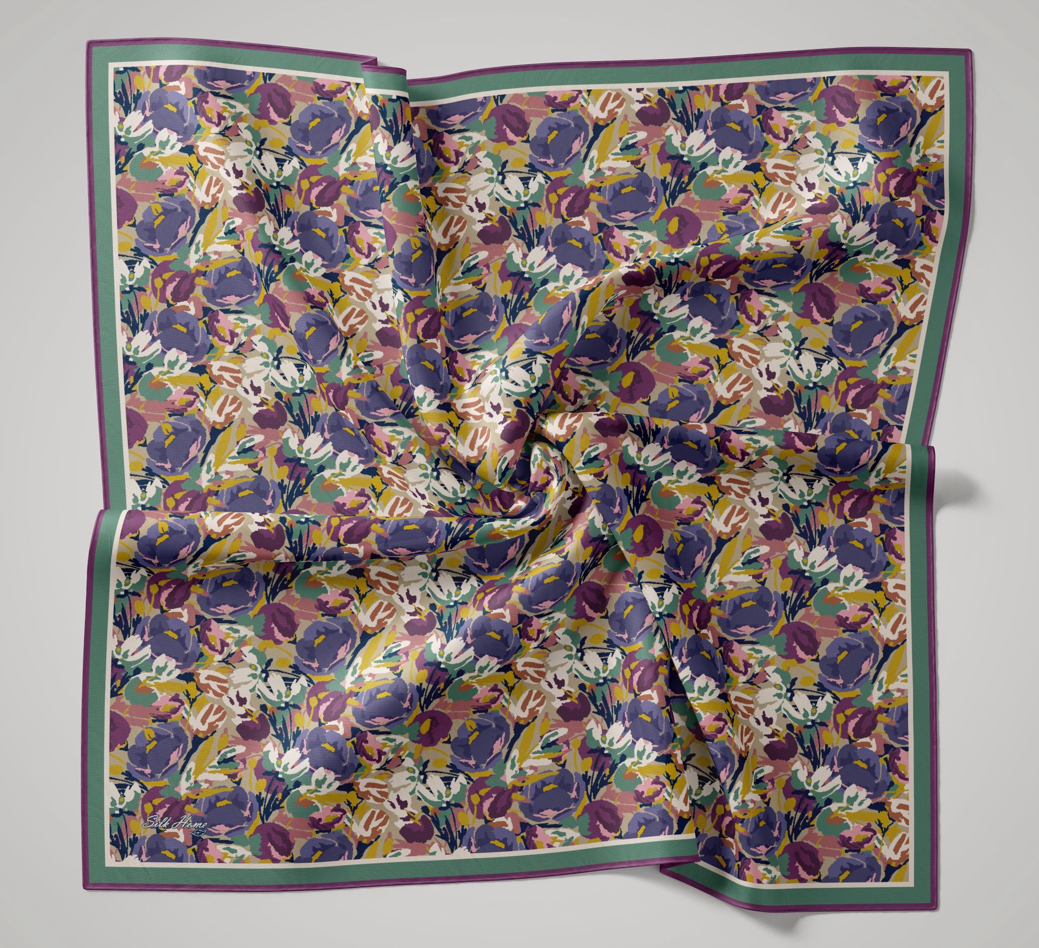 Silk Home Organik Eşarp 04011-03 - İthalesarponline.com - Organik Eşarp - Silk Home