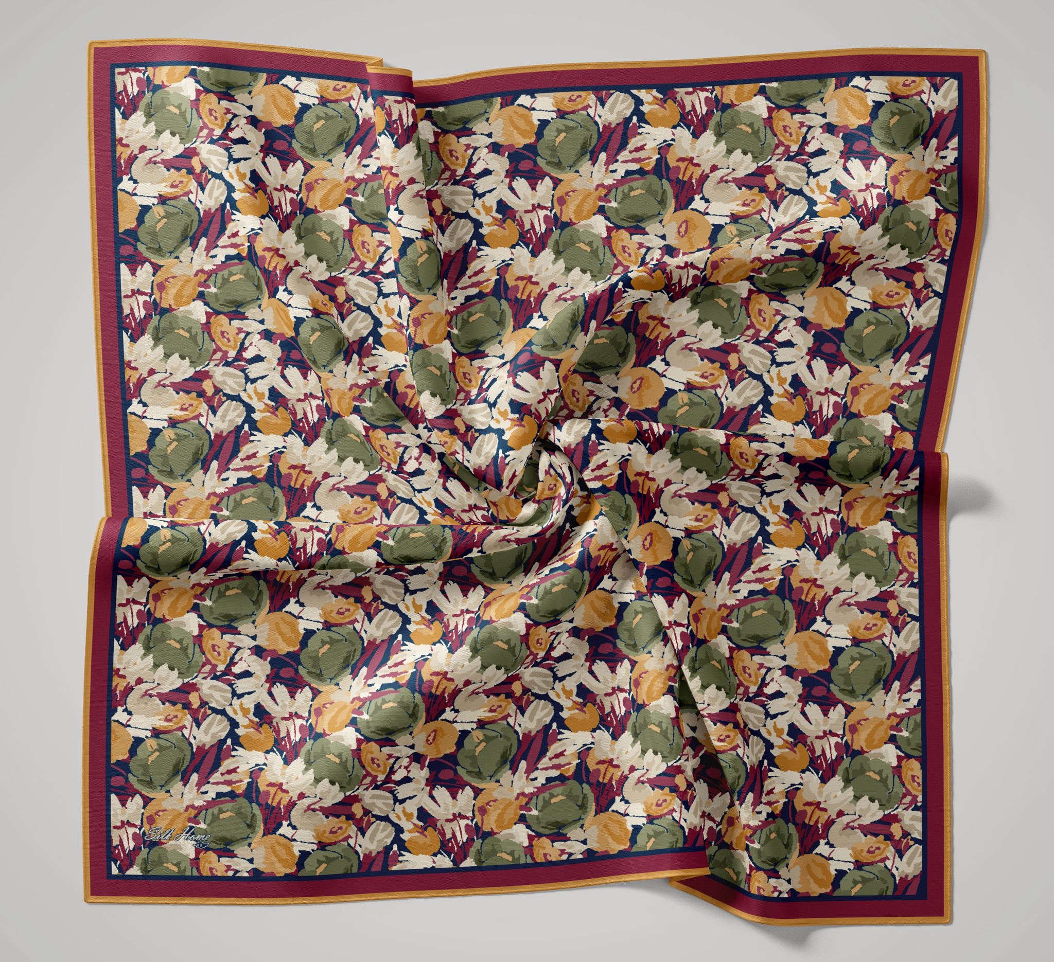 Silk Home Organik Eşarp 04011-04 - İthalesarponline.com - Organik Eşarp - Silk Home