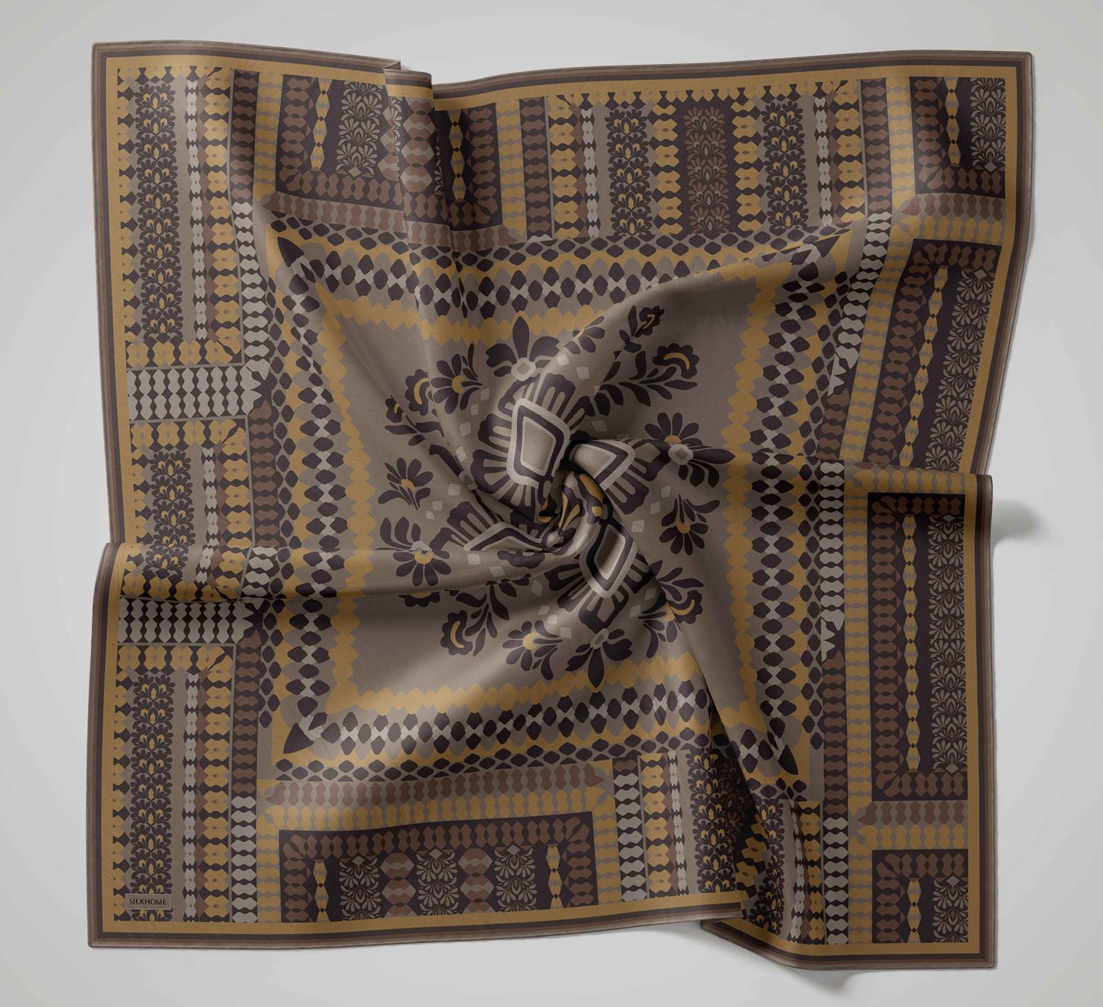 Silk Home Soft Eşarp 73043-07 - İthalesarponline.com - Soft Eşarp - Silk Home