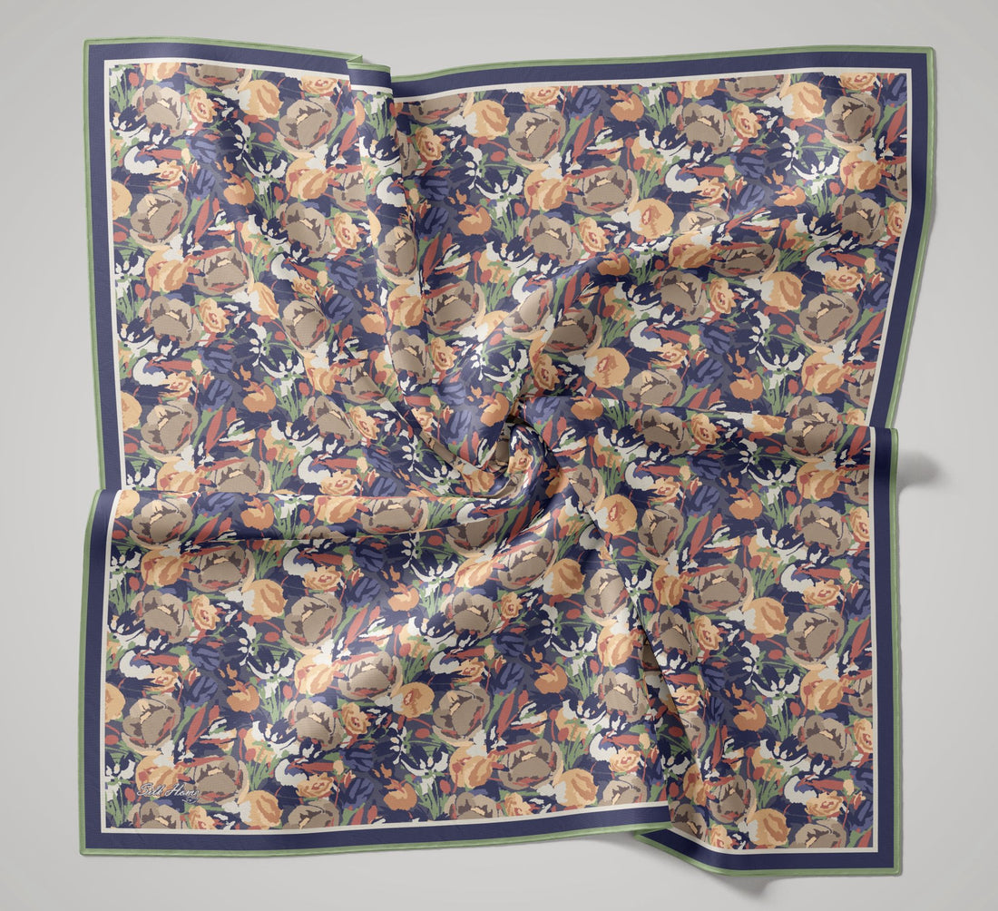 Silk Home Organik Eşarp 04011-08 - İthalesarponline.com - Organik Eşarp - Silk Home