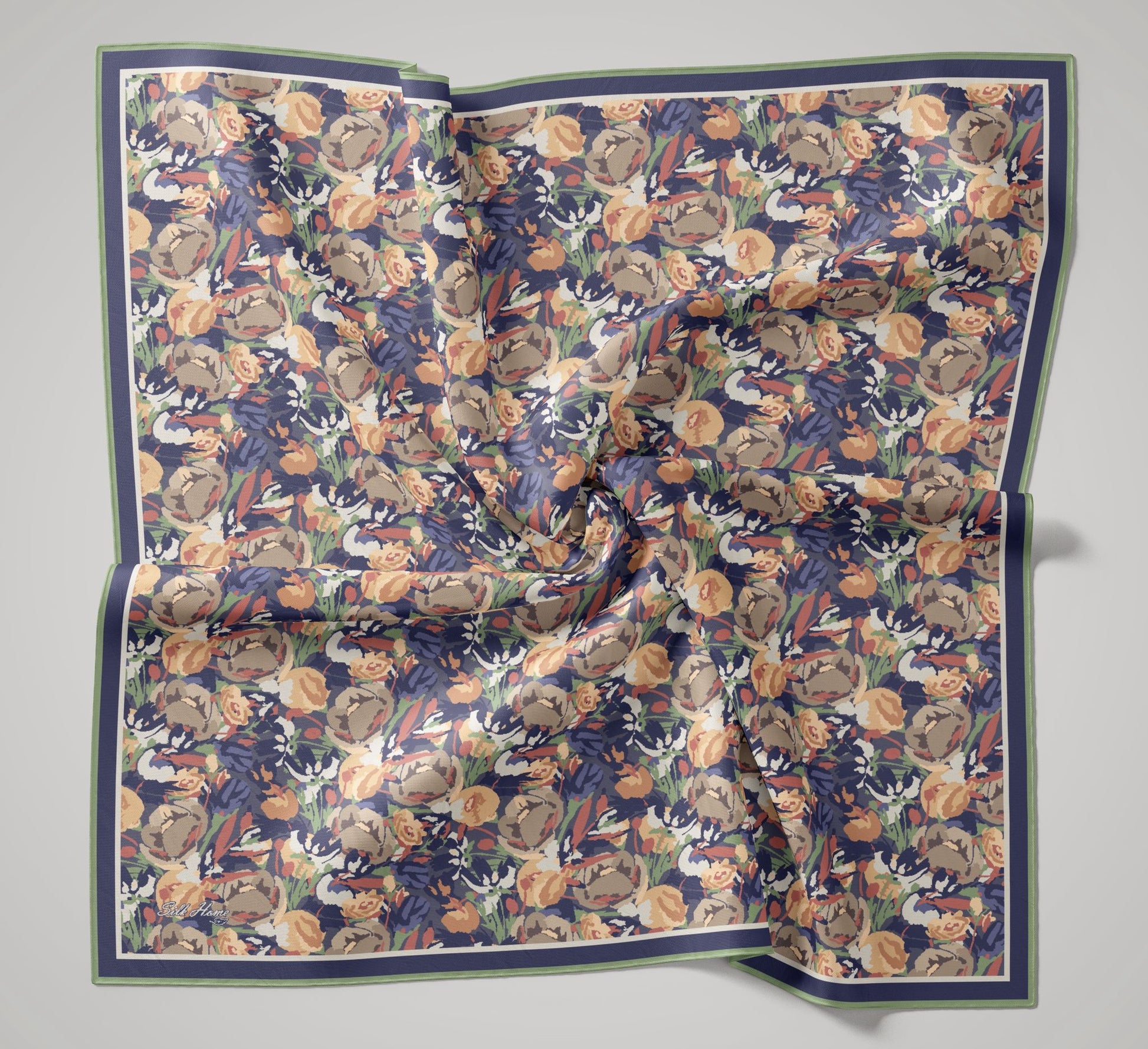 Silk Home Organik Eşarp 04011-08 - İthalesarponline.com - Organik Eşarp - Silk Home