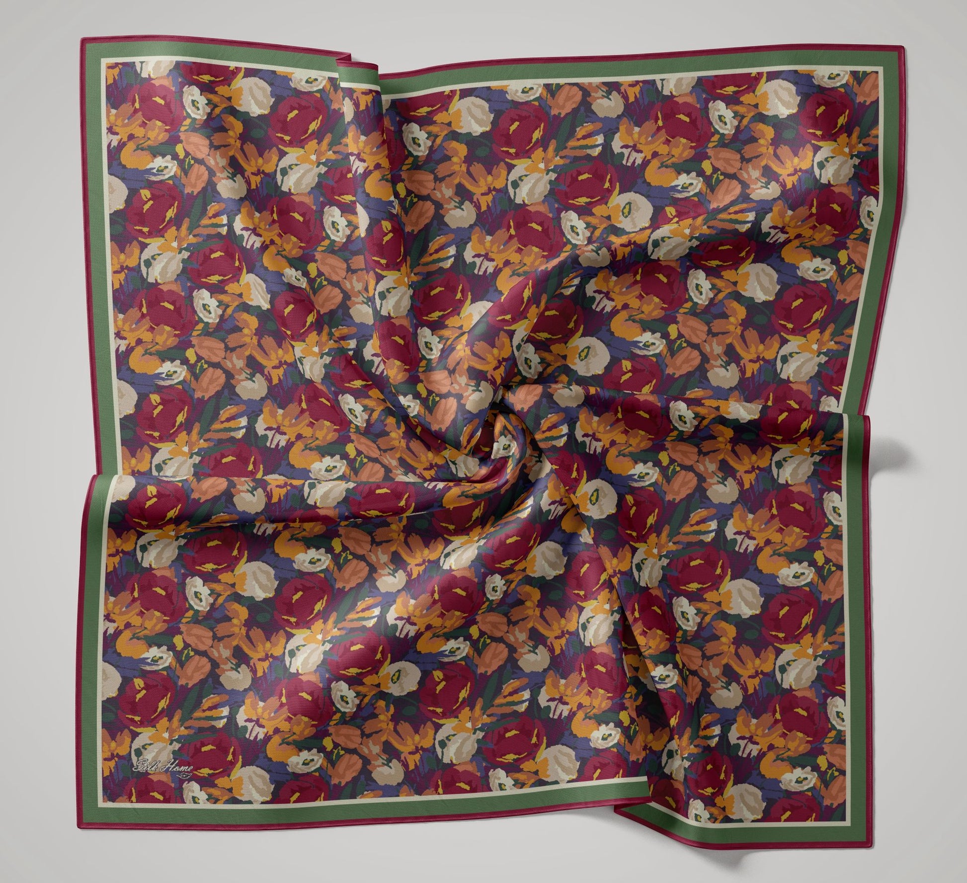 Silk Home Organik Eşarp 04011-10 - İthalesarponline.com - Organik Eşarp - Silk Home