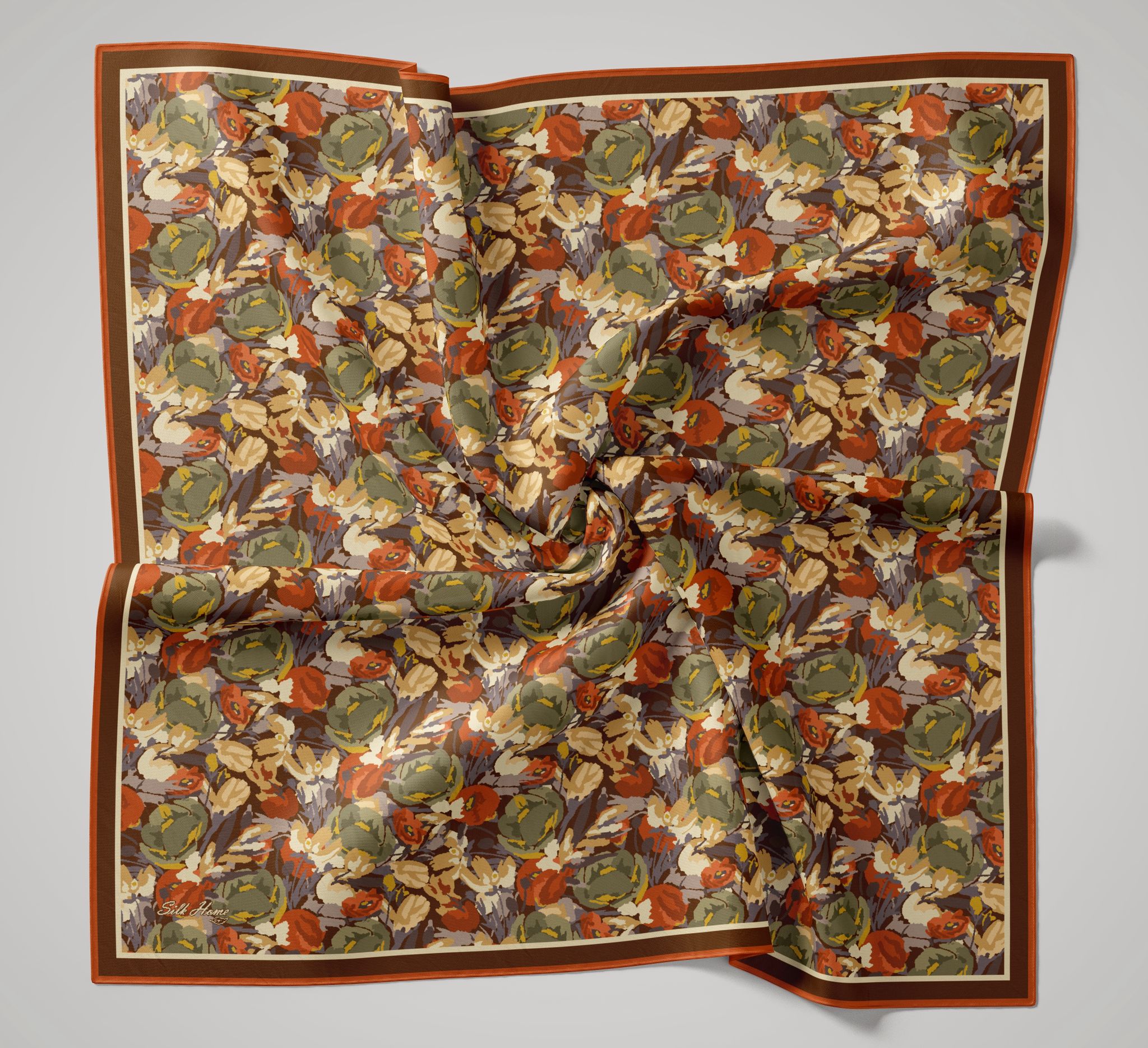 Silk Home Organik Eşarp 04011-14 - İthalesarponline.com - Organik Eşarp - Silk Home