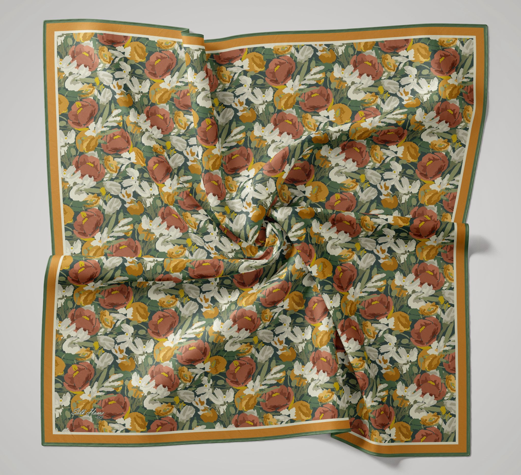 Silk Home Organik Eşarp 04011-16 - İthalesarponline.com - Organik Eşarp - Silk Home