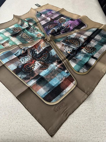 Twill İpek Eşarp 87050-04 - İthalesarponline.com