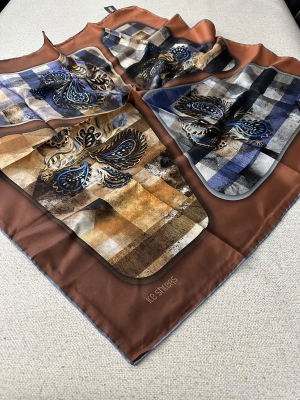 Twill İpek Eşarp 87050-13 - İthalesarponline.com