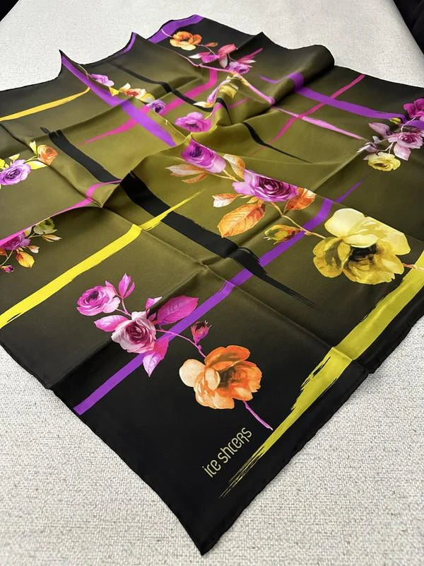 Twill İpek Eşarp 87050-54 - İthalesarponline.com