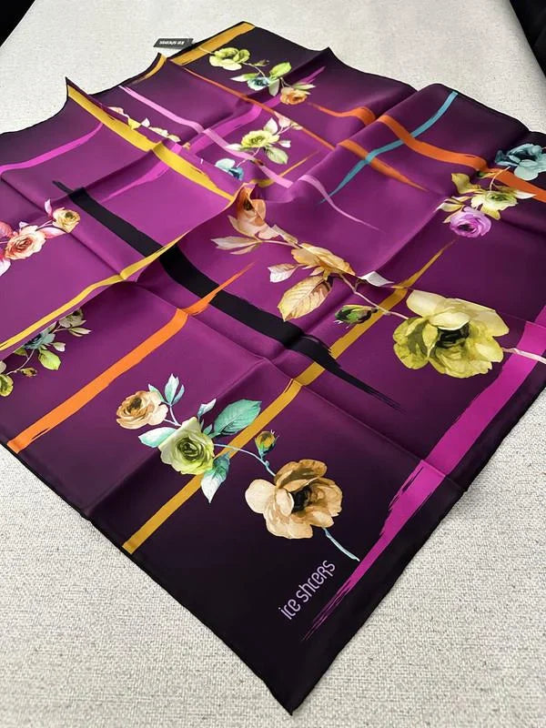 Twill İpek Eşarp 87050-56 - İthalesarponline.com