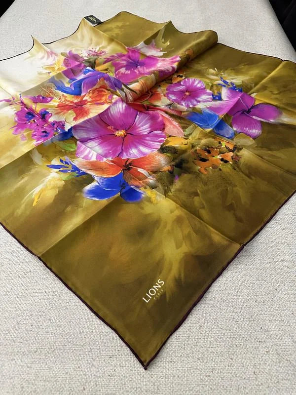 Twill İpek Eşarp 87050-57 - İthalesarponline.com