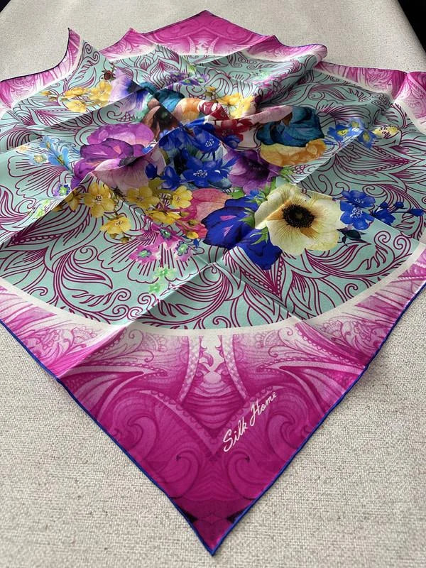 Twill İpek Eşarp 87050-95 - İthalesarponline.com