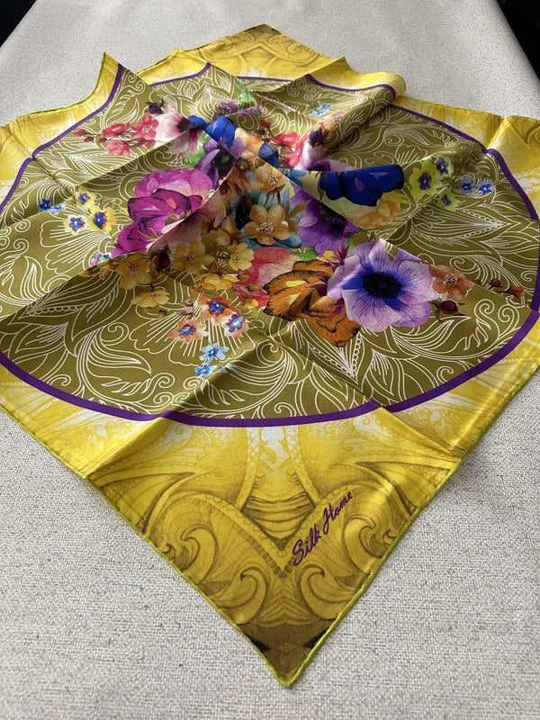 Twill İpek Eşarp 87050-98 - İthalesarponline.com