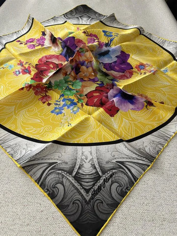 Twill İpek Eşarp 87050-99 - İthalesarponline.com