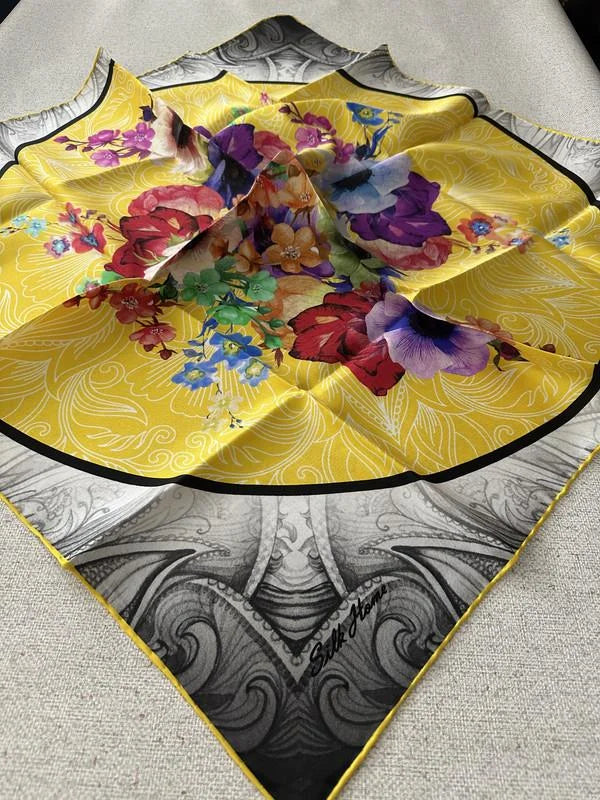 Twill İpek Eşarp 87050-99 - İthalesarponline.com