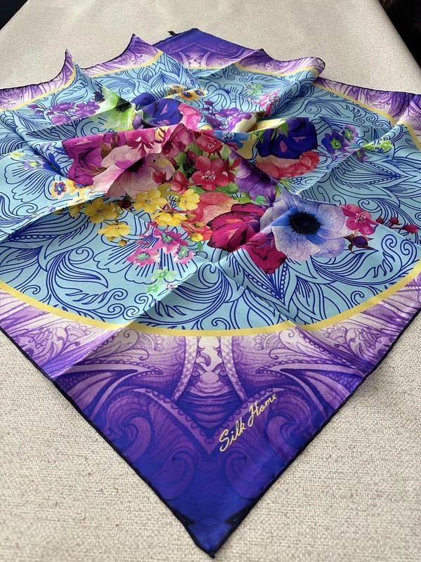 Twill İpek Eşarp 87050-101 - İthalesarponline.com