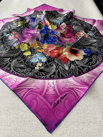 Twill İpek Eşarp 87050-105 - İthalesarponline.com