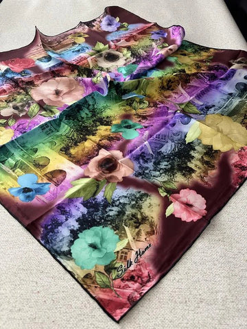 Twill İpek Eşarp 87050-110 - İthalesarponline.com