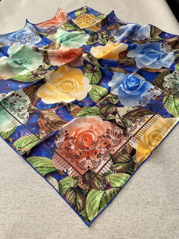 Twill İpek Eşarp 87050-124 - İthalesarponline.com