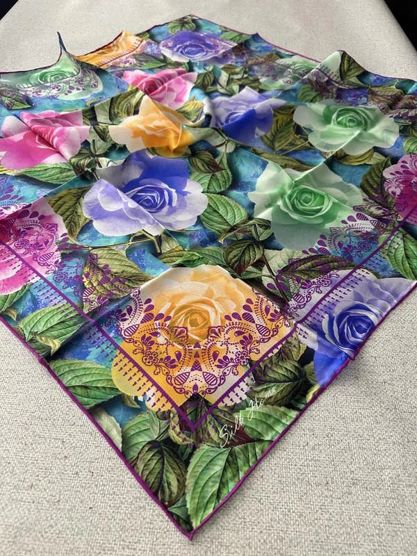 Twill İpek Eşarp 87050-125 - İthalesarponline.com