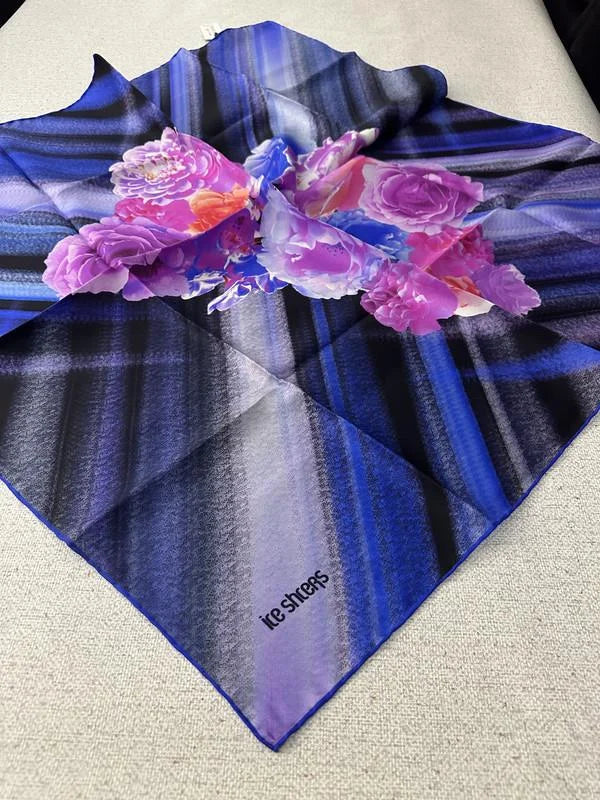 Twill İpek Eşarp 87050-130 - İthalesarponline.com