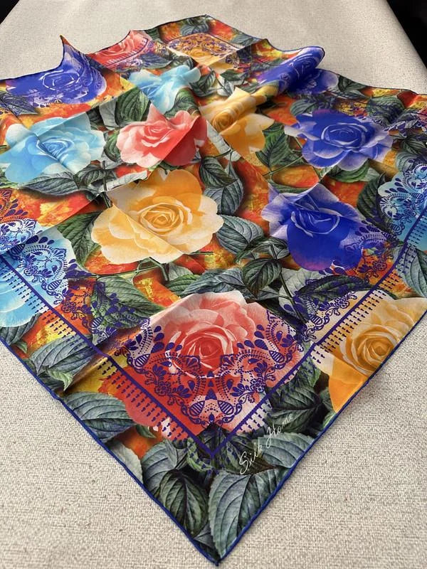 Twill İpek Eşarp 87050-133 - İthalesarponline.com