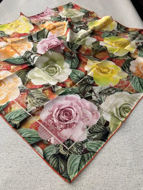 Twill İpek Eşarp 87050-135 - İthalesarponline.com