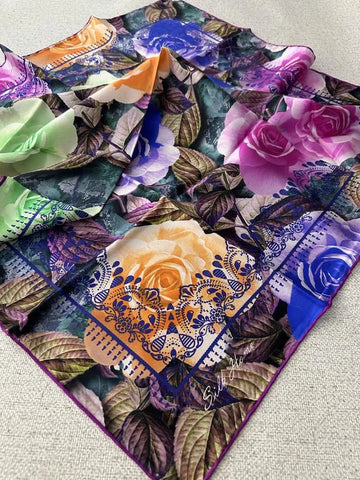 Twill İpek Eşarp 87050-141 - İthalesarponline.com