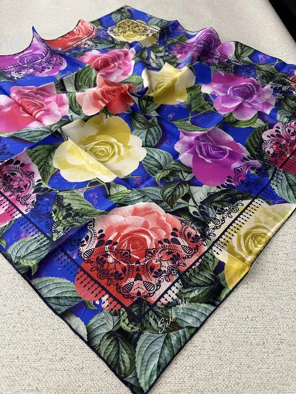 Twill İpek Eşarp 87050-144 - İthalesarponline.com