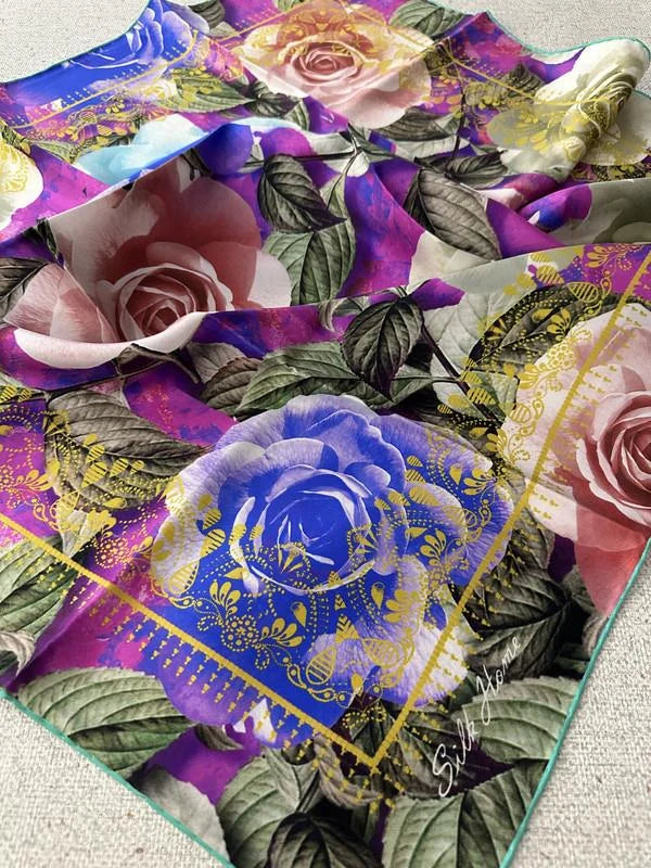 Twill İpek Eşarp 87050-146 - İthalesarponline.com