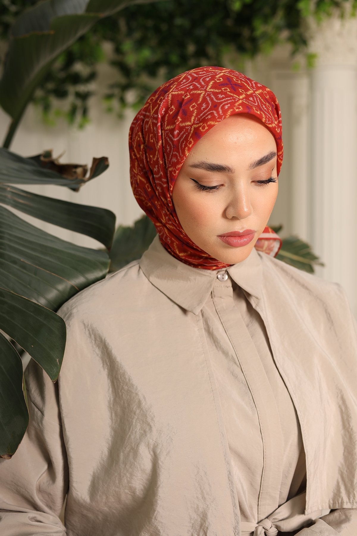 Silk Home Soft Eşarp 73057-01 - İthalesarponline.com