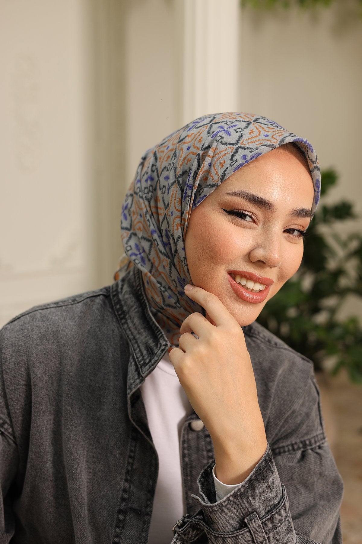 Silk Home Soft Eşarp 73057-15 - İthalesarponline.com