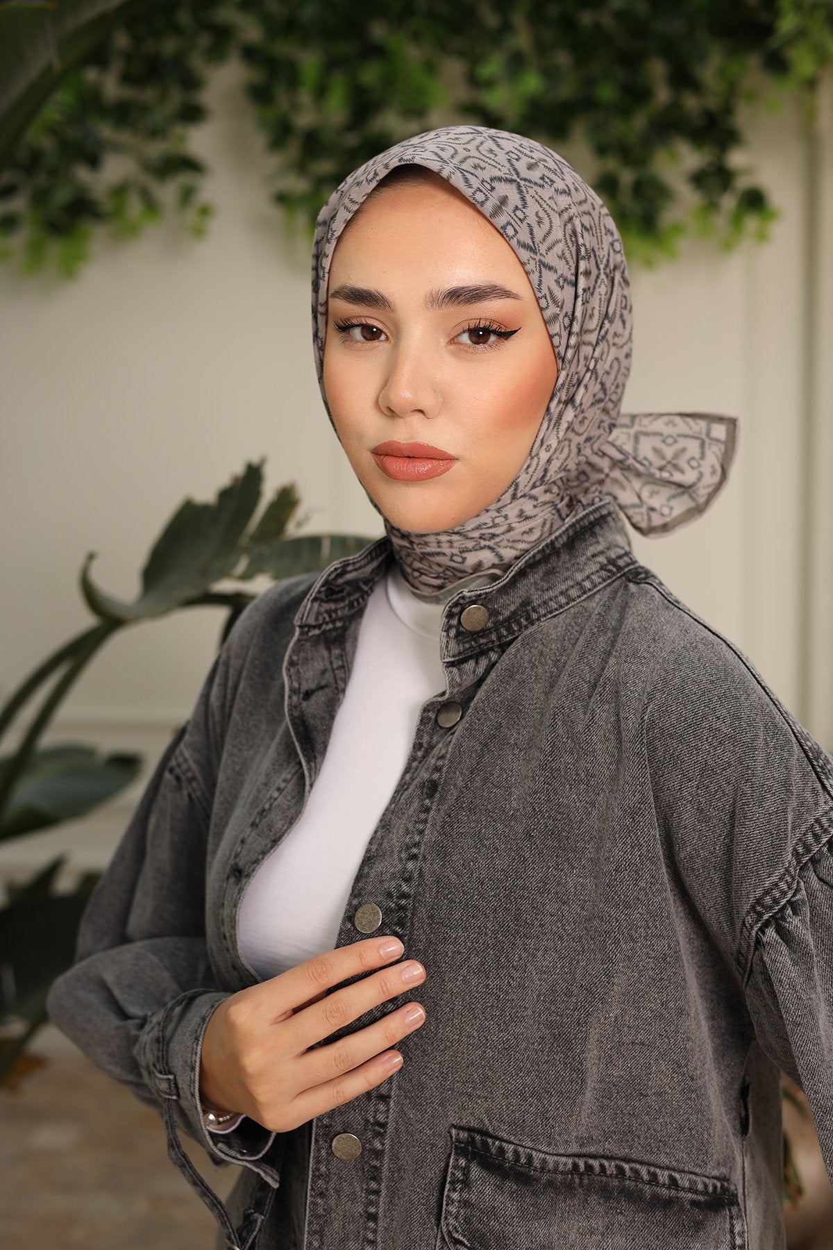 Silk Home Soft Eşarp 73057-18 - İthalesarponline.com