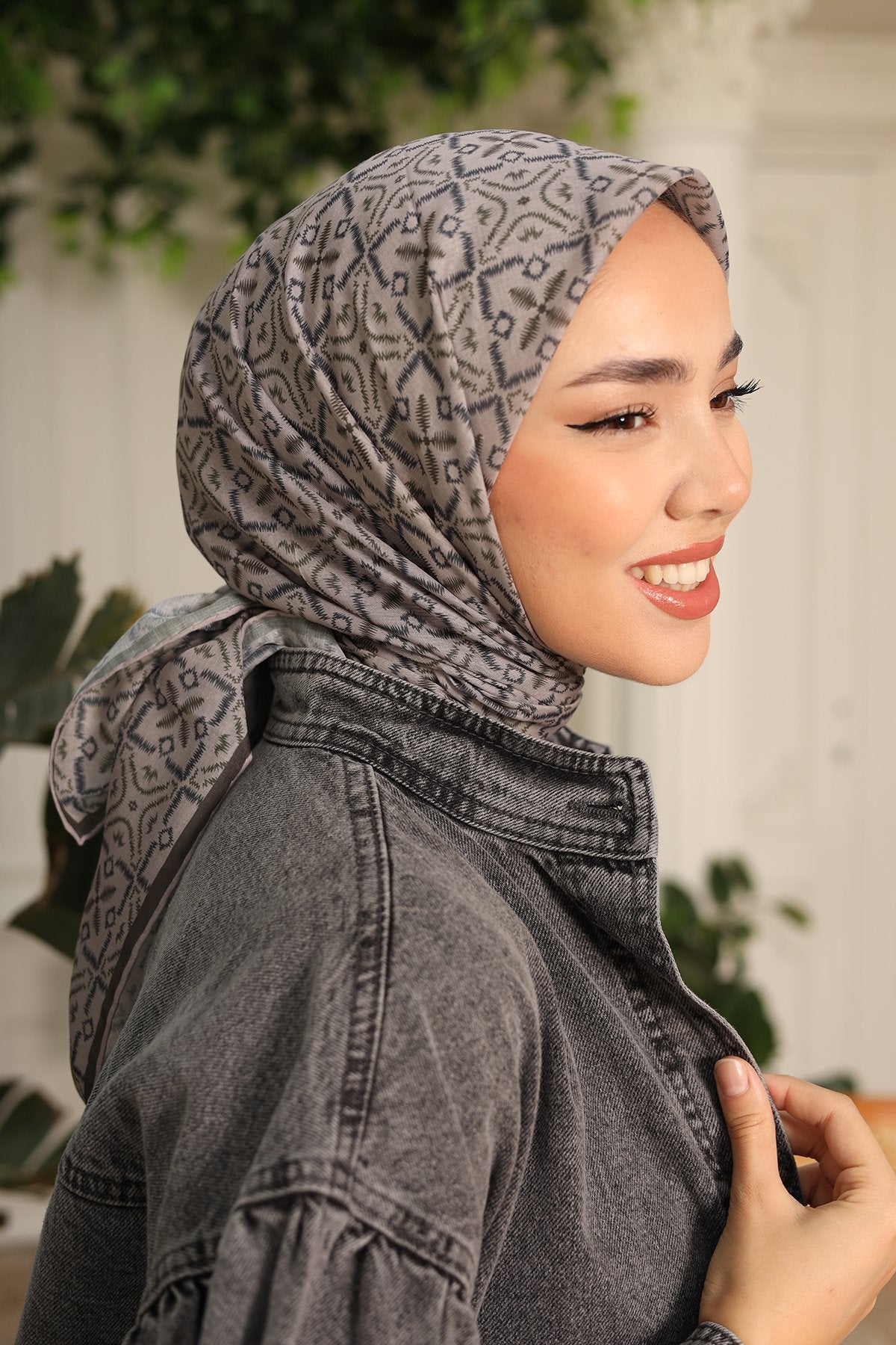 Silk Home Soft Eşarp 73057-18 - İthalesarponline.com