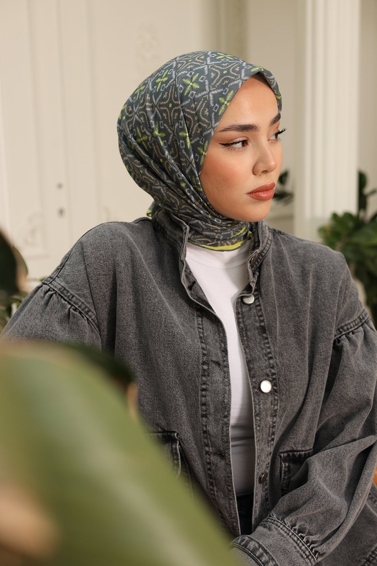Silk Home Soft Eşarp 73057-19 - İthalesarponline.com