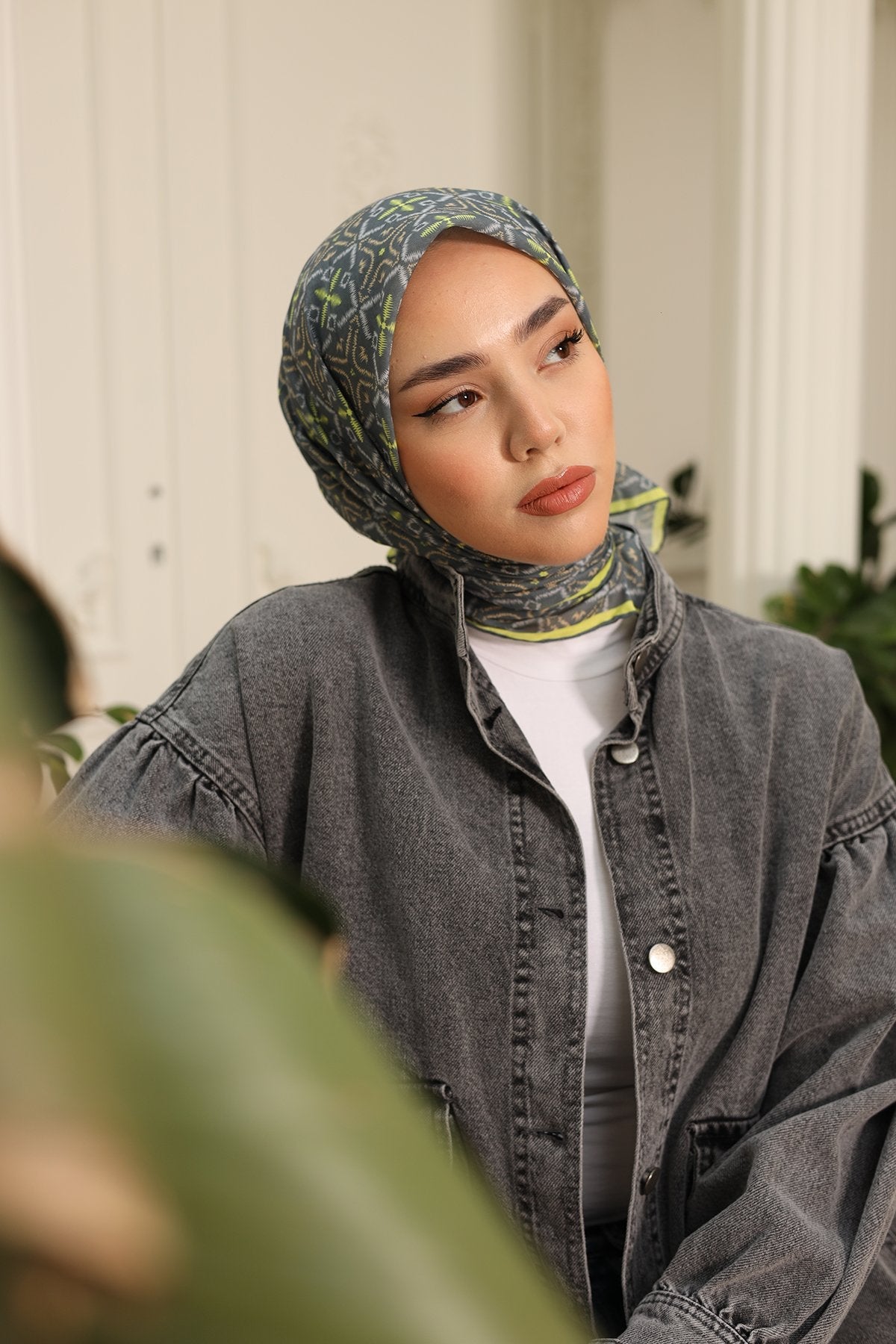 Silk Home Soft Eşarp 73057-19 - İthalesarponline.com