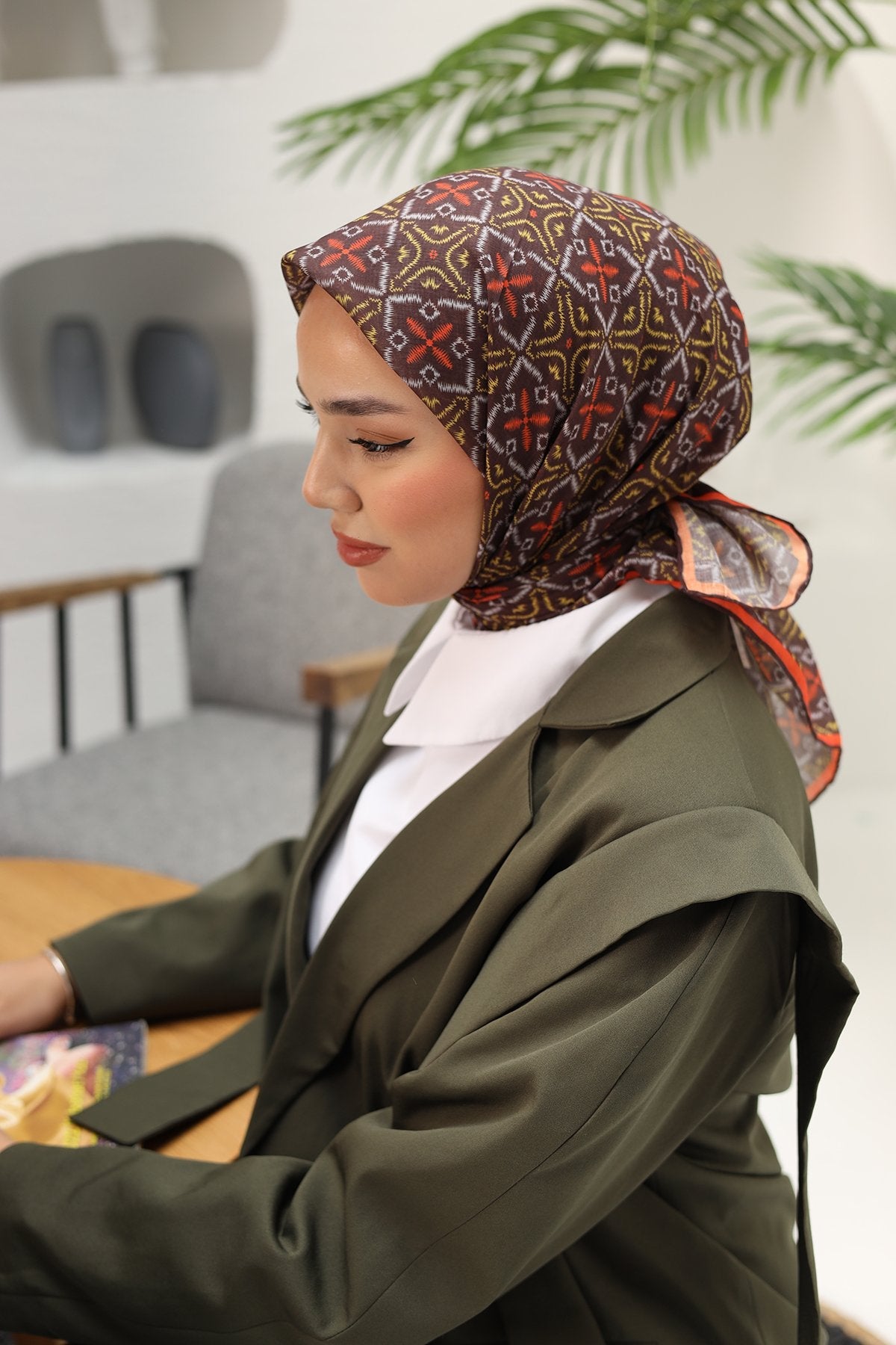 Silk Home Soft Eşarp 73057-21 - İthalesarponline.com