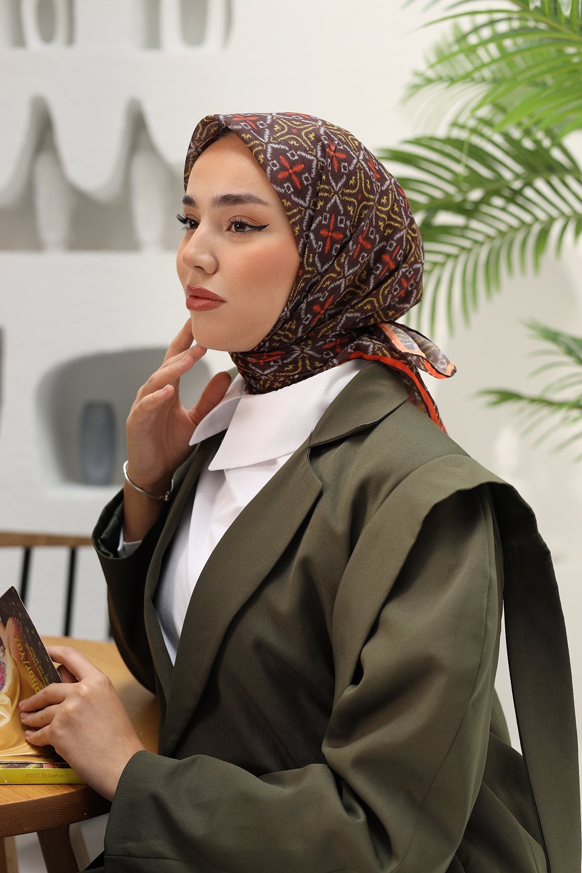 Silk Home Soft Eşarp 73057-21 - İthalesarponline.com