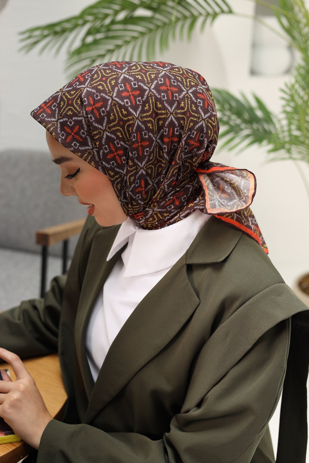 Silk Home Soft Eşarp 73057-21 - İthalesarponline.com