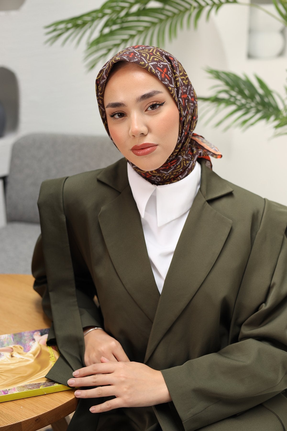 Silk Home Soft Eşarp 73057-21 - İthalesarponline.com
